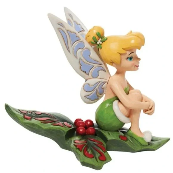 Disney Tinkerbell Sitting On Holly - Picture 5 of 9